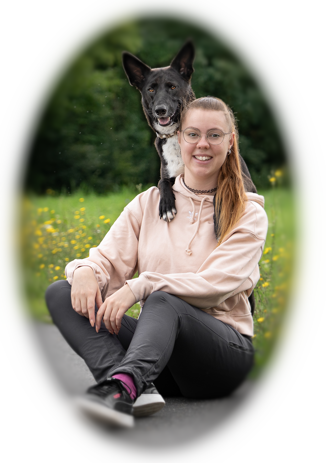 Amy und ich Friends Amy, friends, Vertrauen, Bindung, Hundeschule, Training, Fotoshooting, Hundeliebe, Vertrauen